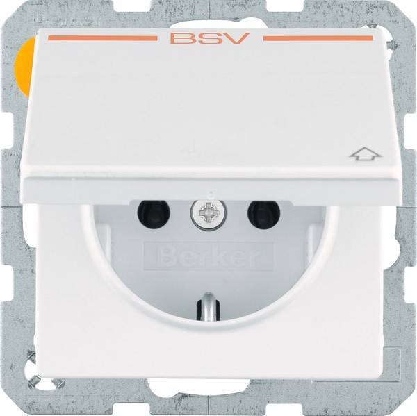 10 Stk. Berker Steckdose Schuko 47516099