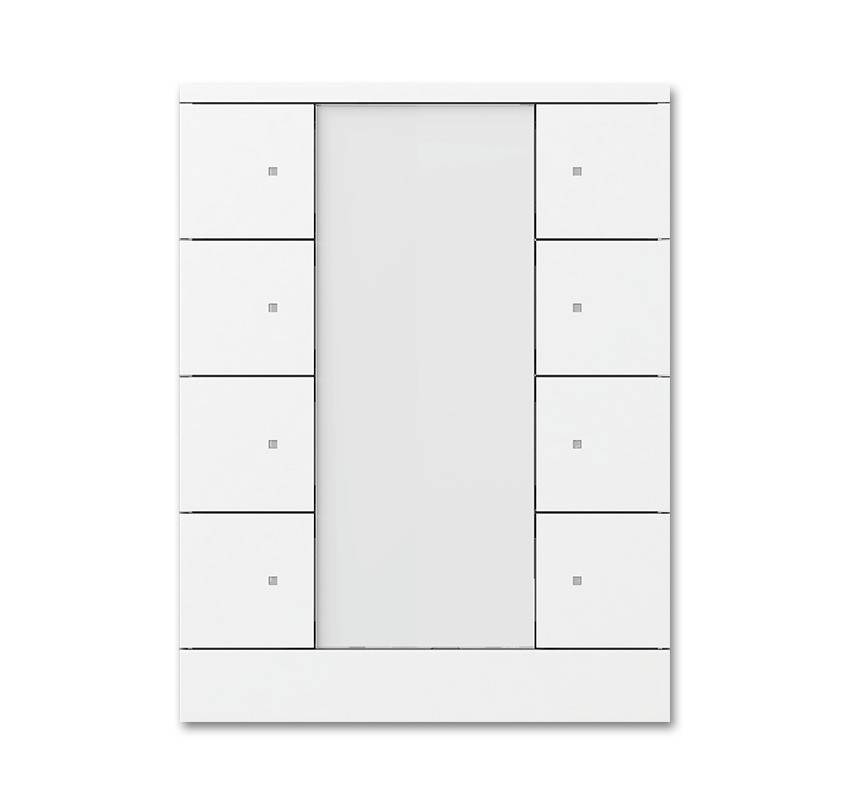 ABB Stotz S&J Bedienelement 8-fach SB/U8.0.1-84