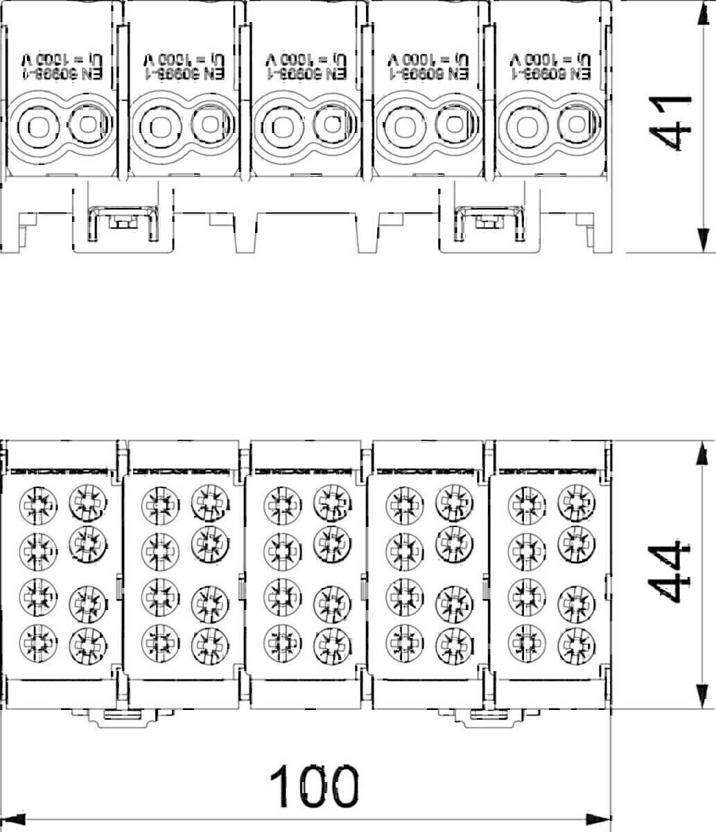 OBO Bettermann Hauptleitungsabzweigklemme HLAK 5-10x16