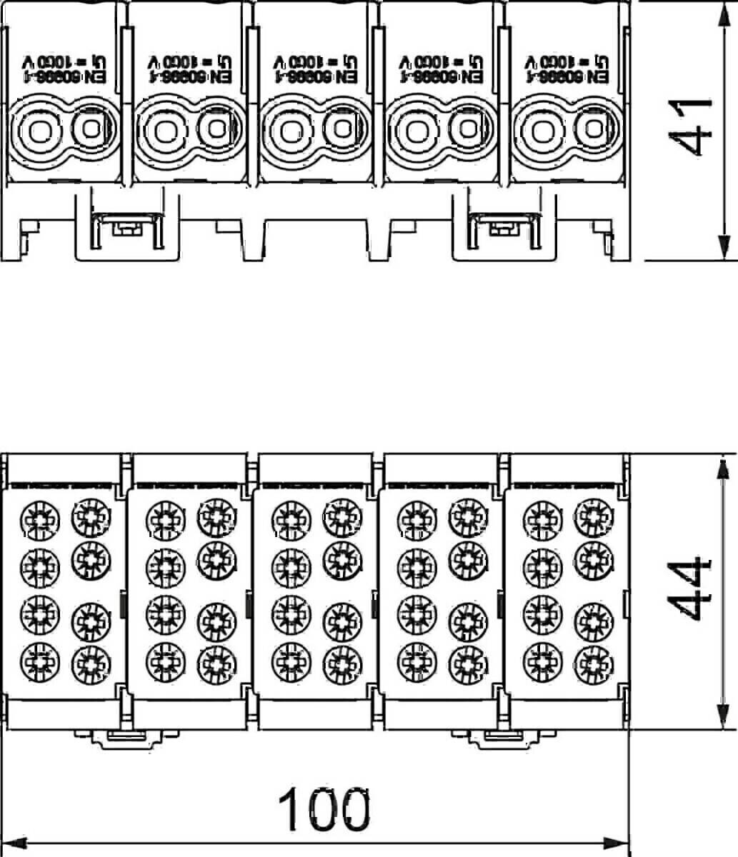 OBO Bettermann Hauptleitungsabzweigklemme HLAK 5-10x16