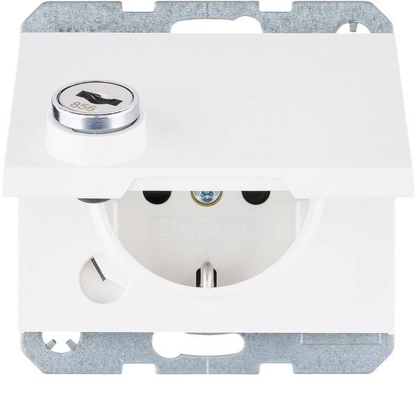 10 Stk. Berker SCHUKO-Steckdose 47637009