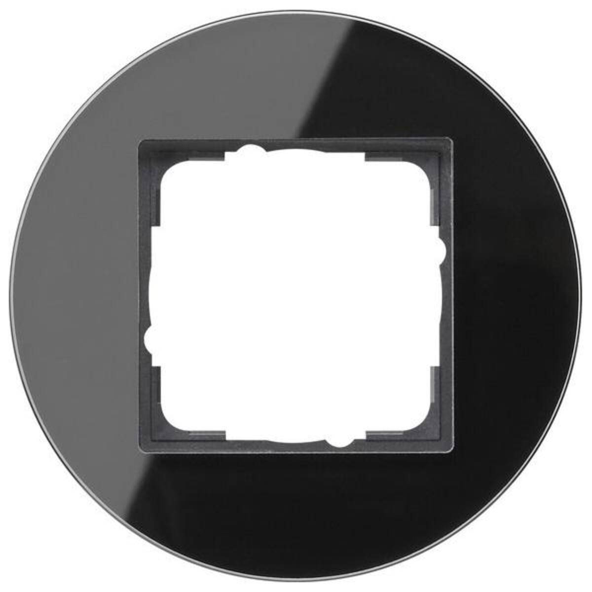 Gira Abdeckrahmen 1f. sw 0211135