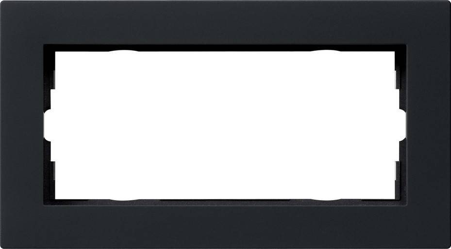 Gira Abdeckrahmen 2f. sw 1002095