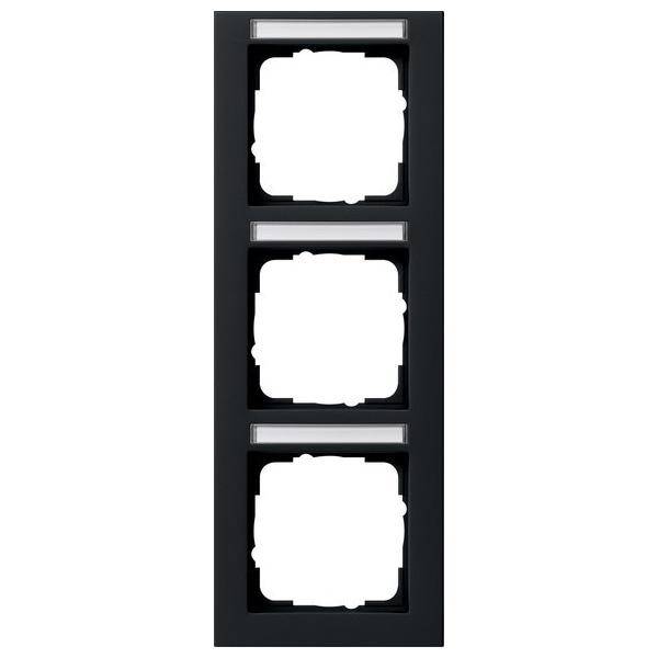 Gira Abdeckrahmen 3f. sw 110309