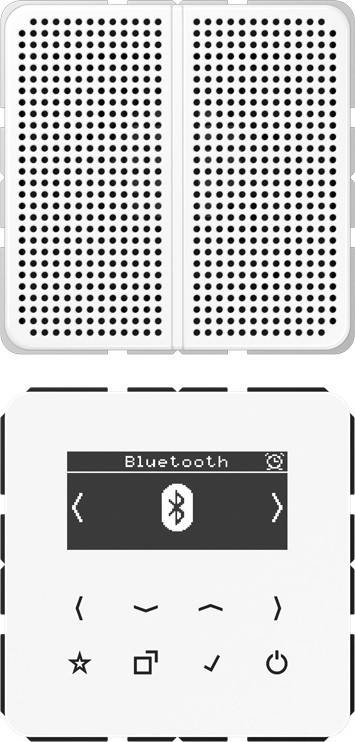 Jung Smart DAB+ Digitalradio DAB CD1 BT WW