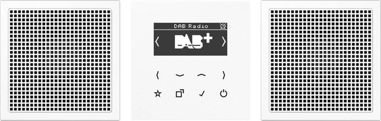 Jung Smart Radio DAB+ DAB LS2 WW