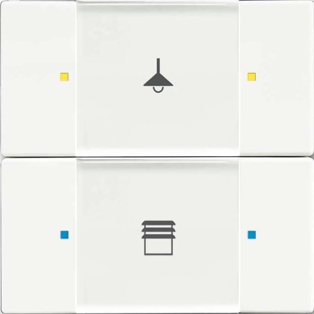 Busch-Jaeger Bedienelement 2/4-fach 6126/02-884-500