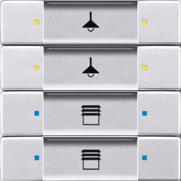 Busch-Jaeger Bedienelement 4/8-fach 6127/02-83-500