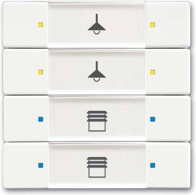 Busch-Jaeger Bedienelement 4/8-fach 6127/02-884-500