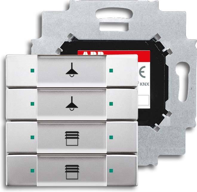 Busch-Jaeger Bedienelement, 4-fach 6127/01-866-500