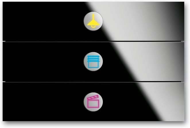 ABB Stotz S&J Bedienelement 3-fach 6342-825-101-500