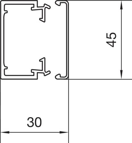 Tehalit Leitungsführungskanal LFH300450 vws