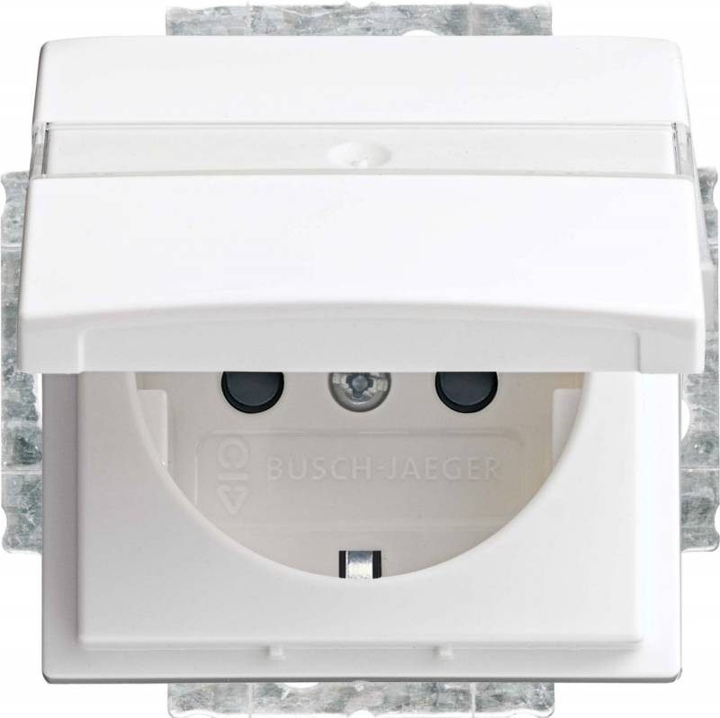 10 Stück Busch-Jaeger SCHUKO Steckdosen-Einsatz 20 EUCKBD-914