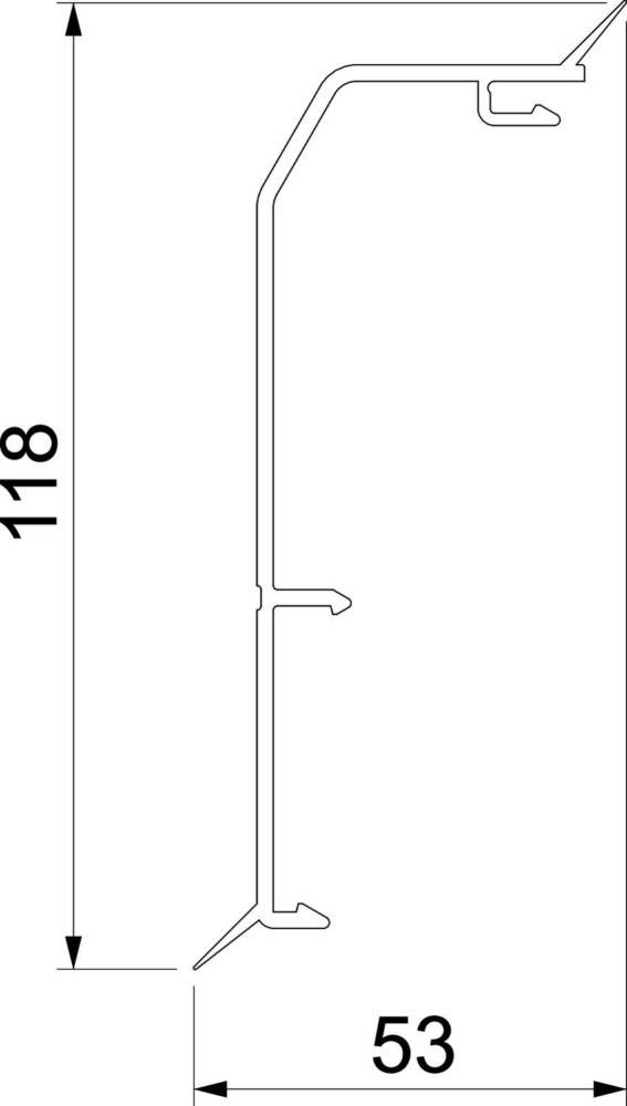 Rehau RAUDUO Oberteil RDL OT40105 rws
