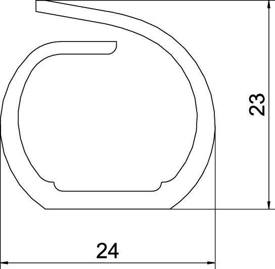 Rehau VF Verdrahtungskanal VF 20 rws