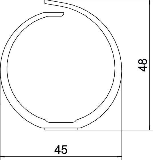Rehau VF Verdrahtungskanal VF 40KB rws