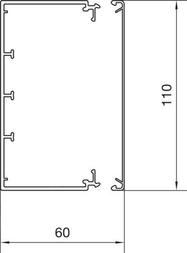 Tehalit Leitungsführungskanal LFE6011009016