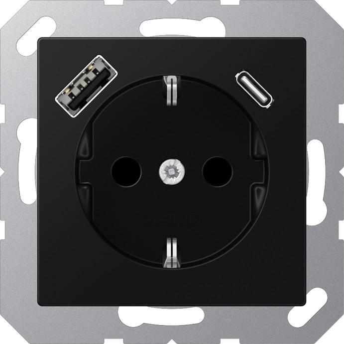 Jung SCHUKO Steckdose A 1520-15 CA SWM