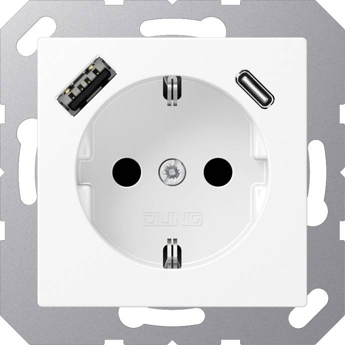 Jung SCHUKO Steckdose A 1520-15 CA WWM