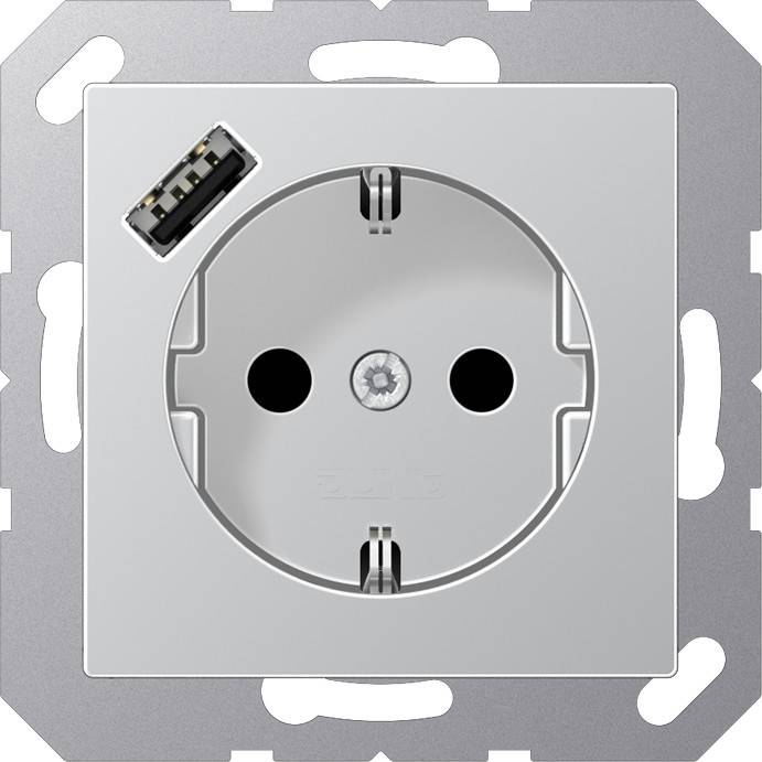 Jung SCHUKO Steckdose A 1520-18 A AL