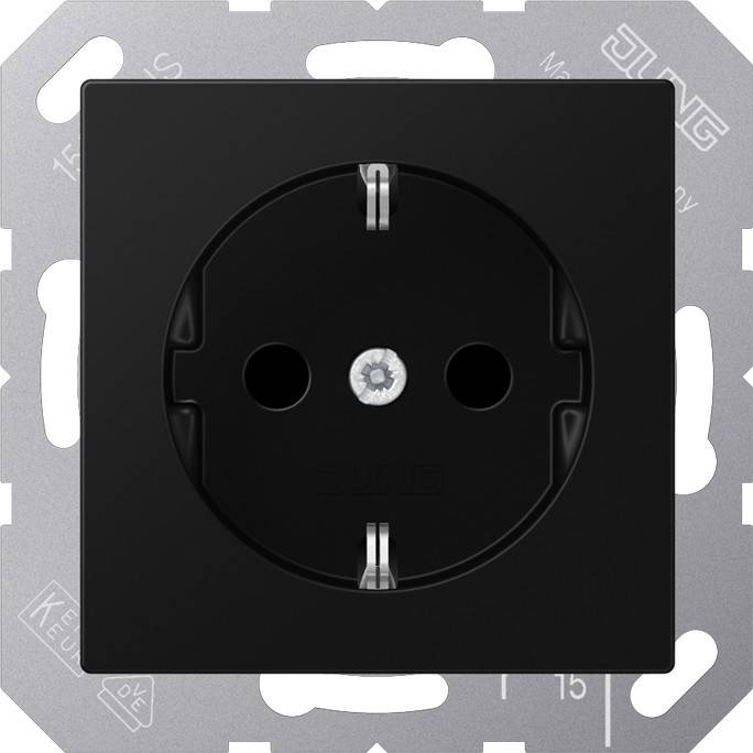 Jung SCHUKO Steckdose A 1521 BF SWM