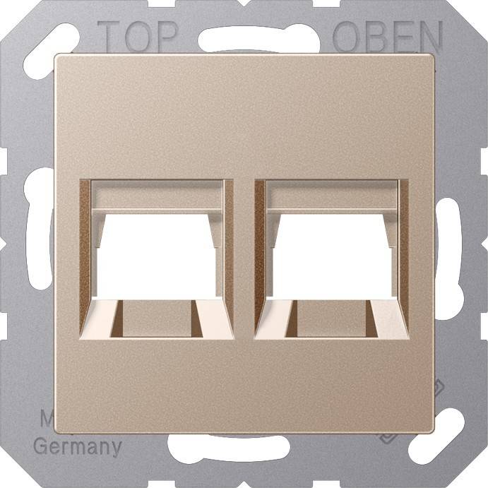 Jung Abdeckung 2-fach A 1569-25 WE CH