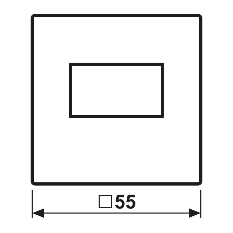 Jung Abdeckung A 1569 USB ANM