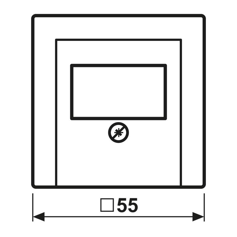 Jung Abdeckung ws A 569 BFPLT