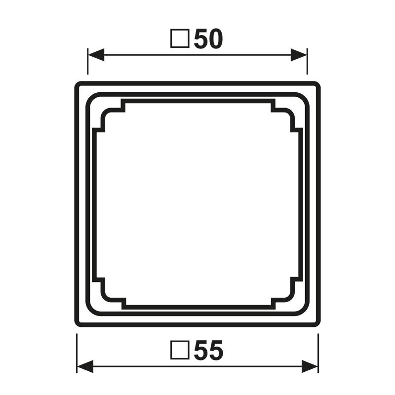 Jung Zwischenrahmen A 590 Z WWM