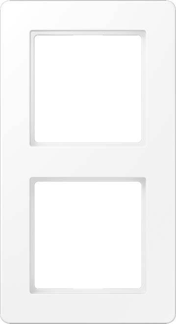 10 Stück Jung Rahmen 2-fach AF582BFWWM