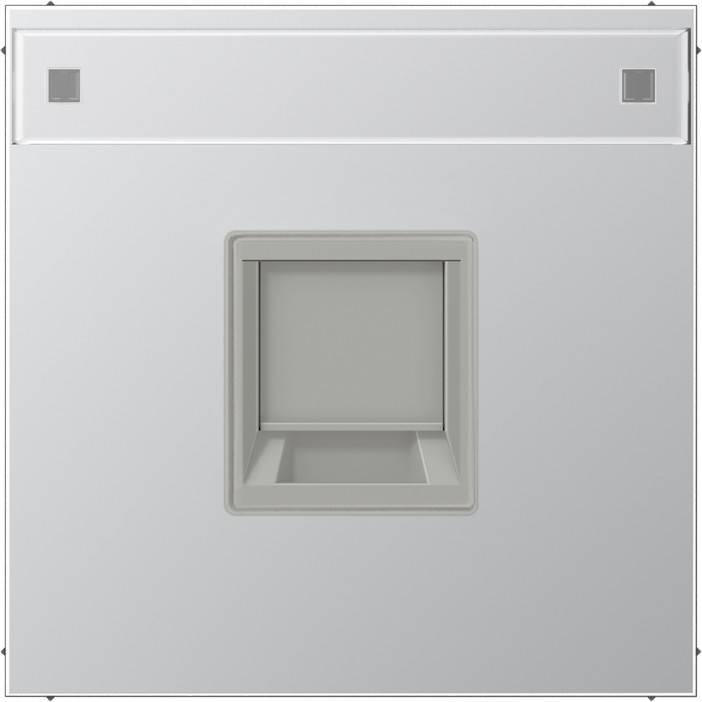 Jung Abdeckung 1-fach AL 1969-15 NA WE