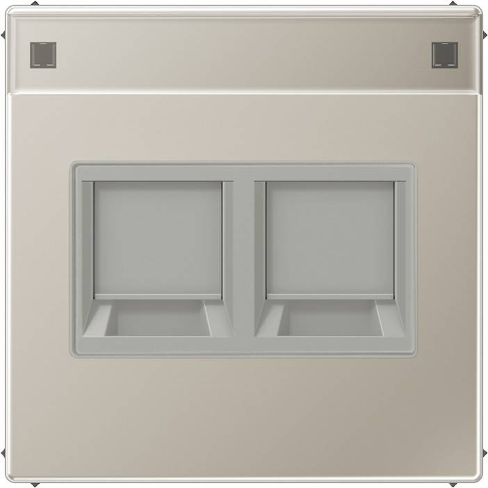 Jung Abdeckung 2-fach ES 1969-2 NA WE