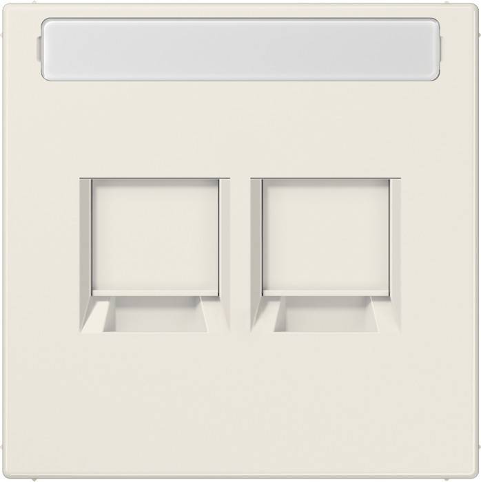 Jung Abdeckung 2-fach LS 1969-2 NA WE