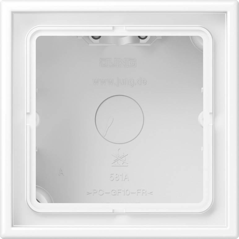 Jung Aufputz-Kappe LS 581 A WWM