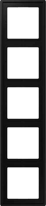 10 Stück Jung Rahmen 5-fach LS985SWM