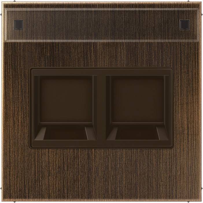 Jung Abdeckung 2-fach ME 1969-2 NA WE AT