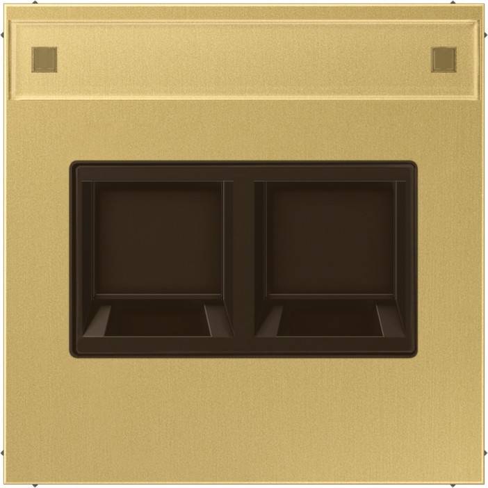 Jung Abdeckung 2-fach ME 1969-2 NA WE C