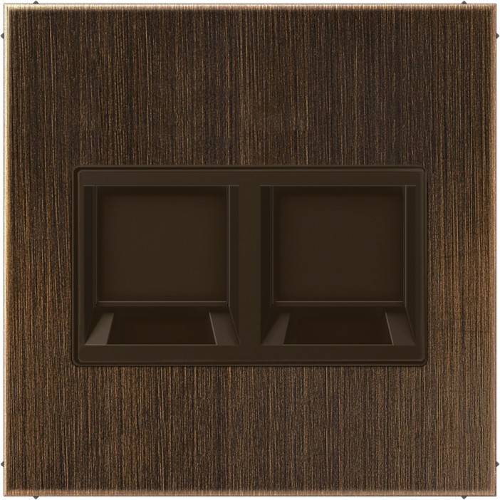 Jung Abdeckung 2-fach ME 1969-25 WE AT