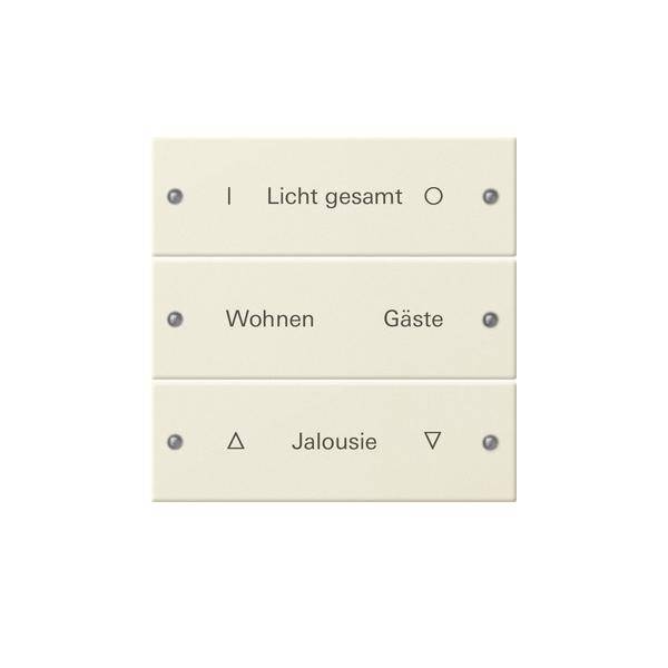 Gira Wippenset 3-fach 220301