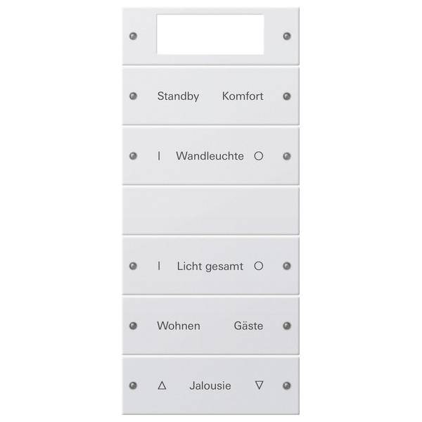 Gira Wippenset 5-fach 221527