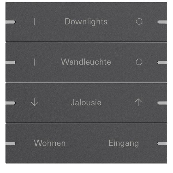 Gira Wippenset 4-fach 5034928