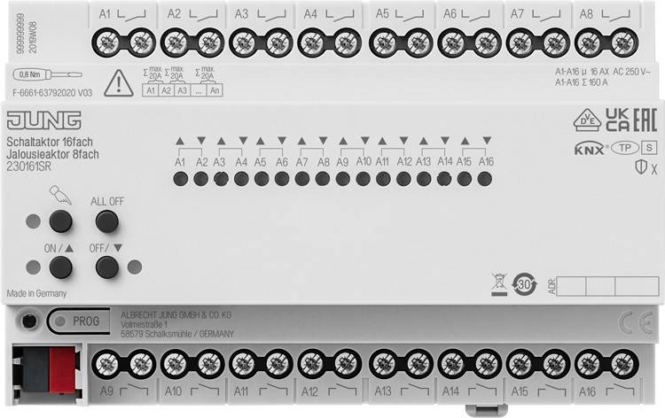 Jung KNX-Jalousieaktor 23016 1S R