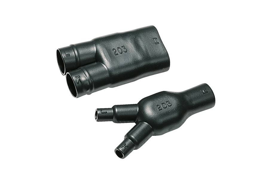 HellermannTyton Formteil 206-1-G-WM250-POX-BK