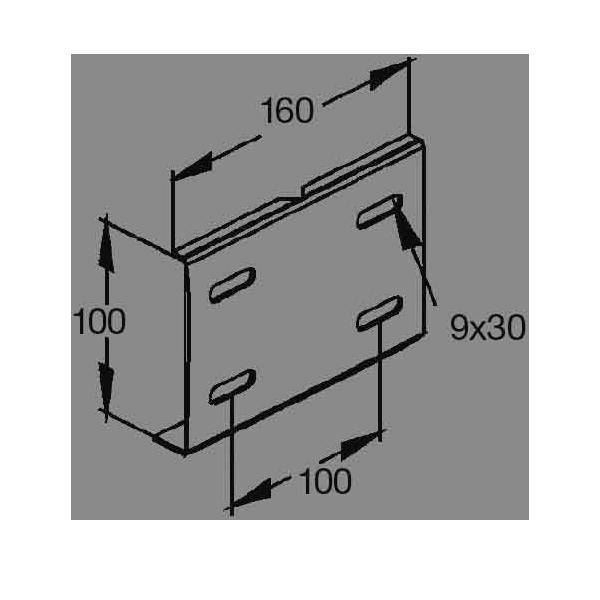 Rico Winkelverbinder 153E11-B