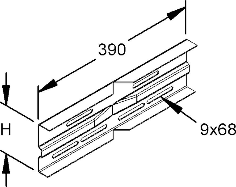 Rico Winkelverbinder 163C9-B