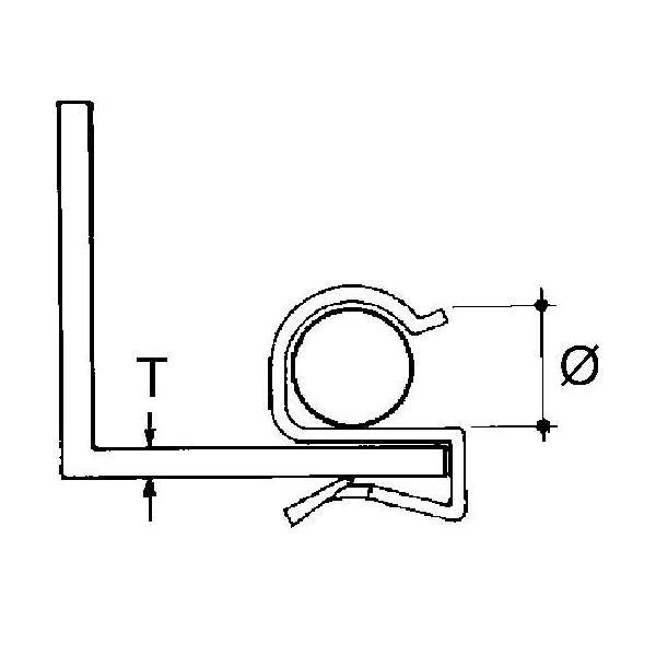 Niedax Flanschkabelschelle ECM-1214