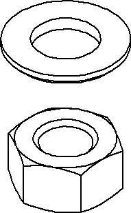 Niedax Sechskantmuttern SMU 12 E3