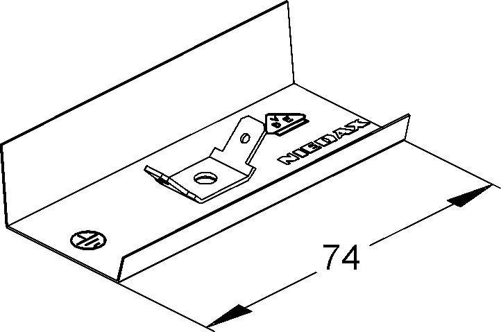 Niedax Stoßstellenverbinder LSTA 26.030