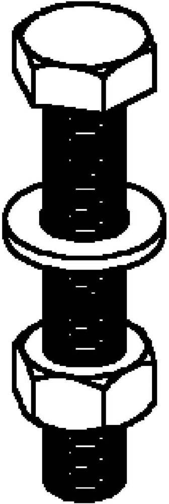 Niedax Sechskantschraube SKM 10X70 V