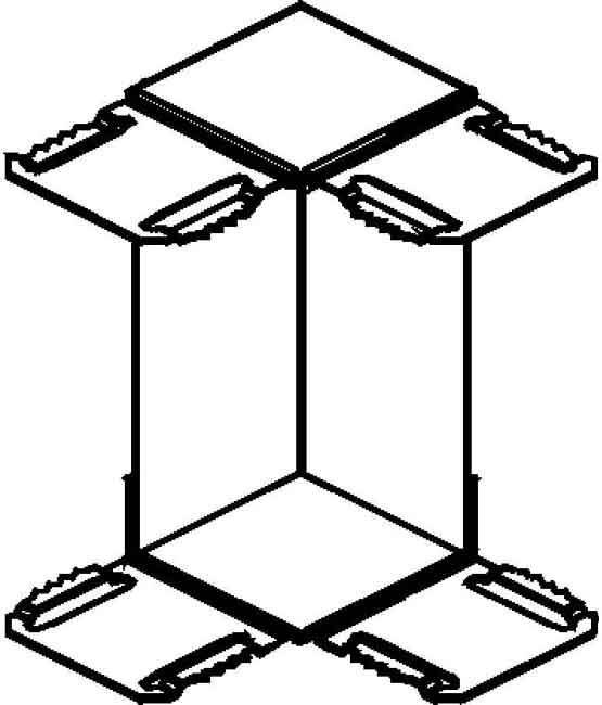 Niedax Inneneckeinsatz 90 Grad GKIE 133 W